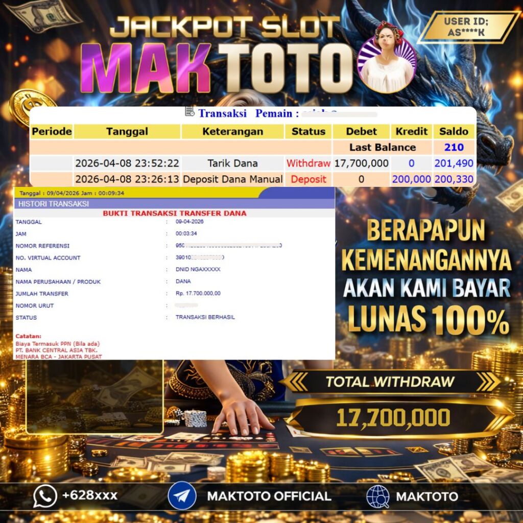 Prediksi MAKTOTO