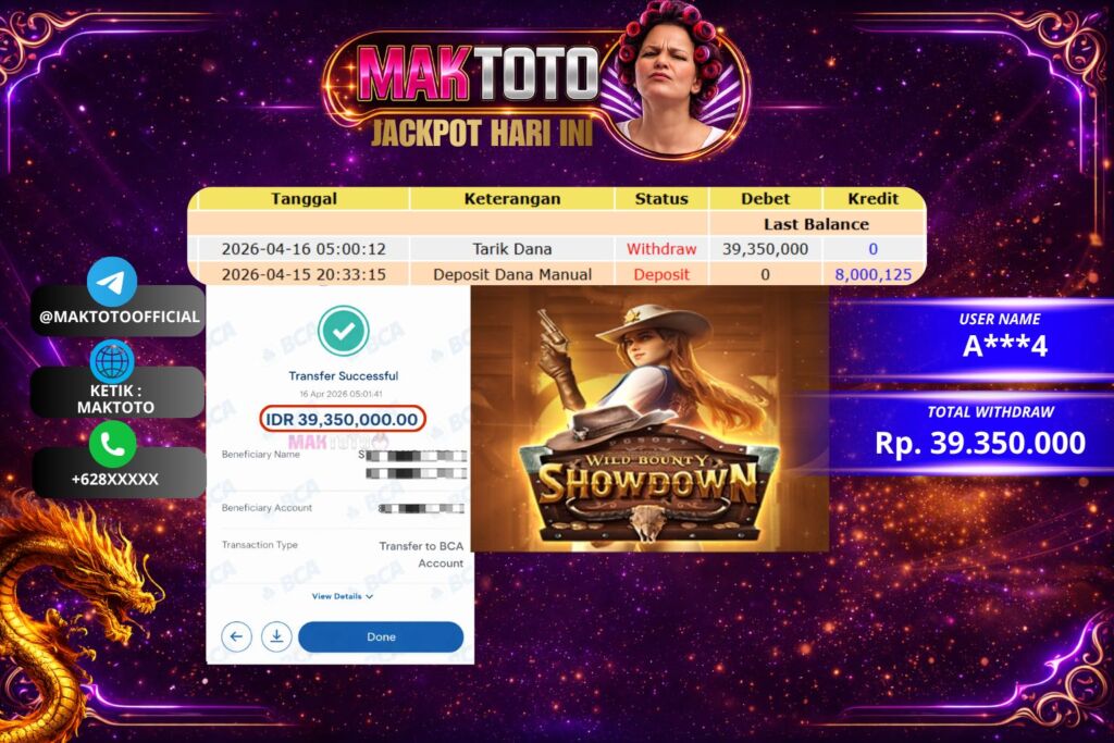 Prediksi MAKTOTO