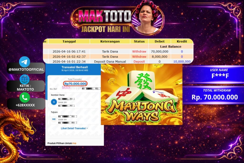 Prediksi MAKTOTO