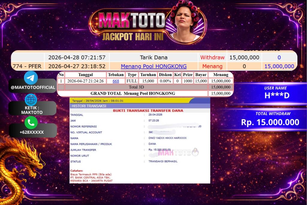 Prediksi MAKTOTO