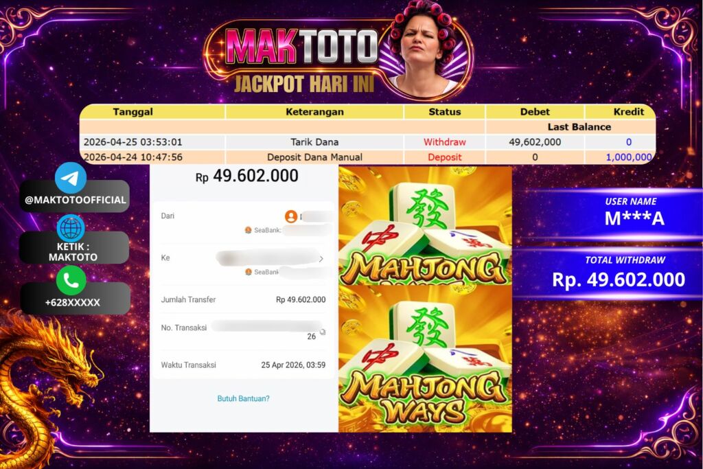Prediksi MAKTOTO